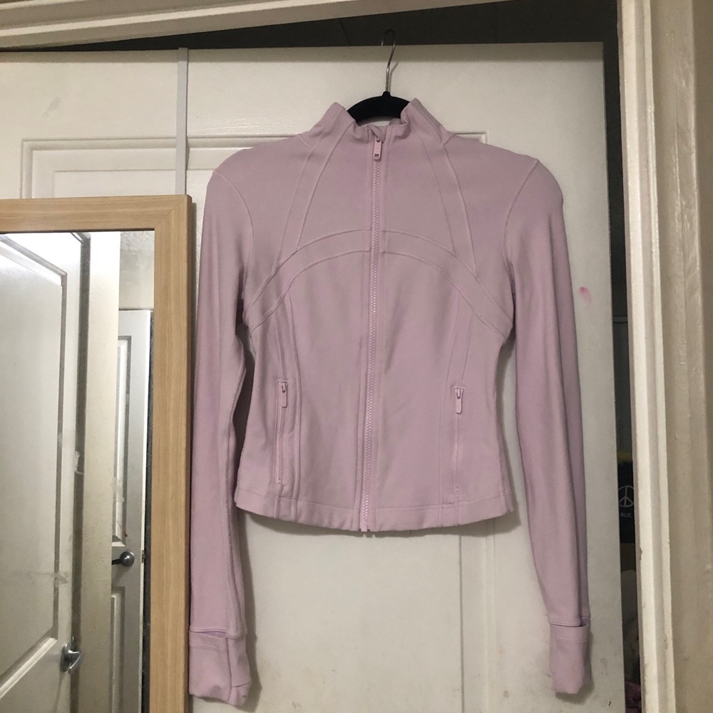 Lululemon Define Jacket in  Baby Pink Size 4